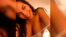 Lizbeth Rodriguez en nueva transmisión para sus seguidores